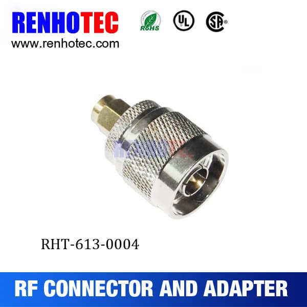 RF SMA Male Plug To N Male Plug Adapter